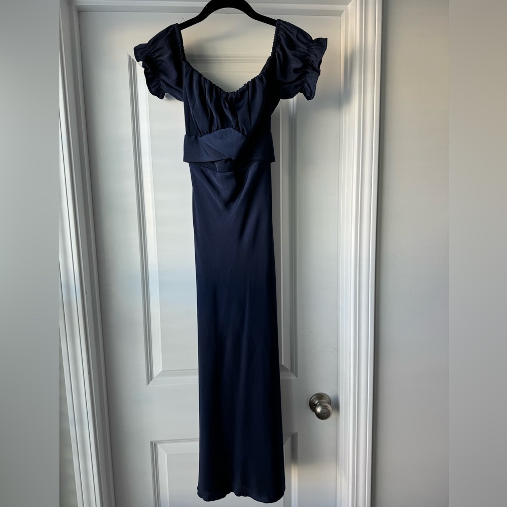 Navy Midi Dress (Amazon)